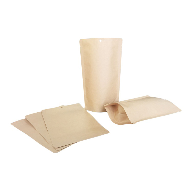Eco-Friendly Paper PLA Compostable Pouch