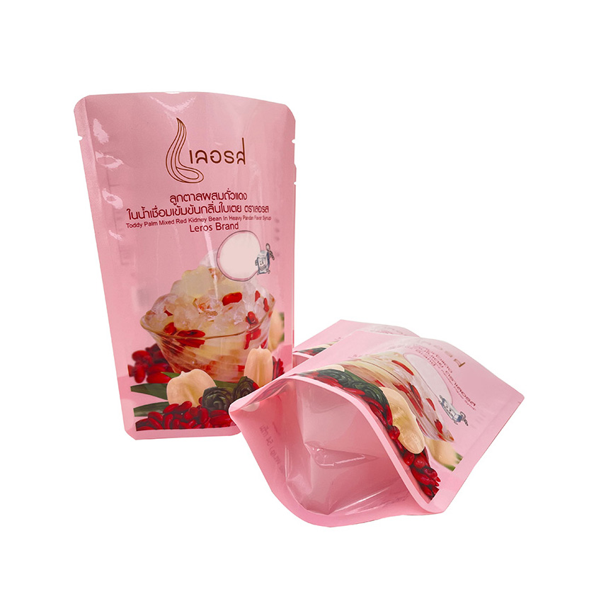 High Barrier Alox PET Packaging Bag with Zipper