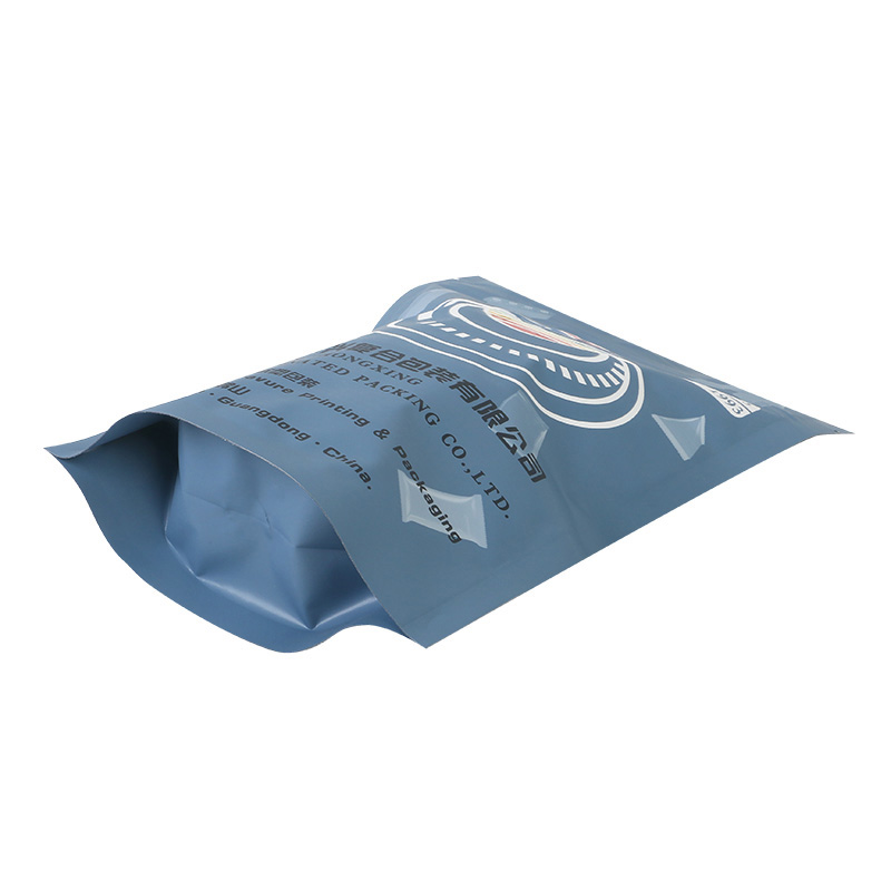 Aluminum Foil Flat Food Storage Bag with Zipper