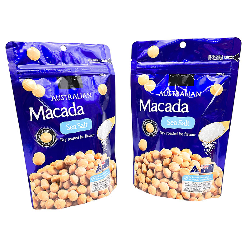 Food Packaging Aluminum Foil Bag with Zipper