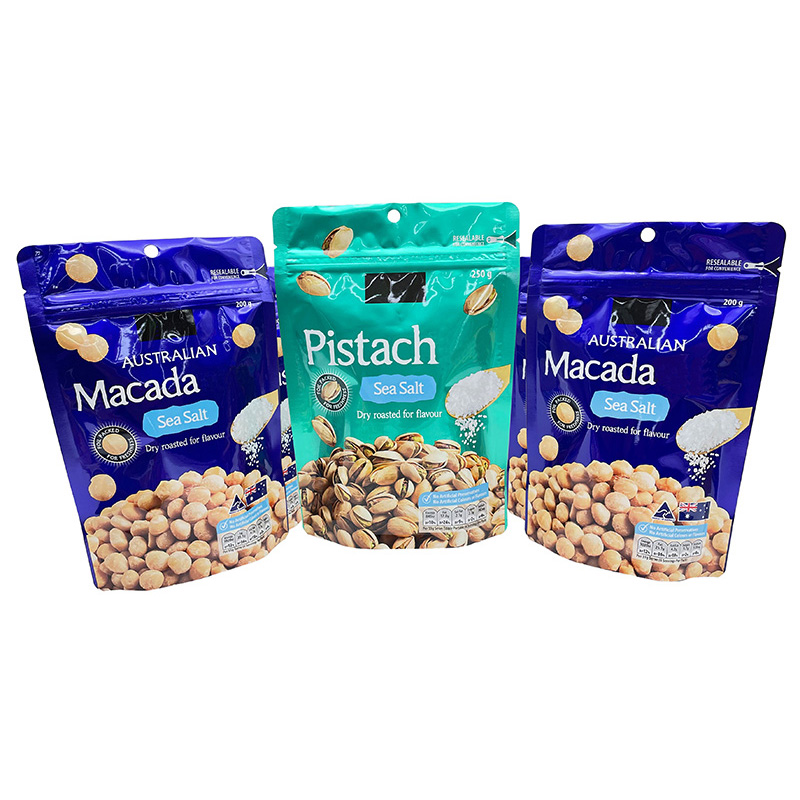 Food Packaging Aluminum Foil Bag with Zipper
