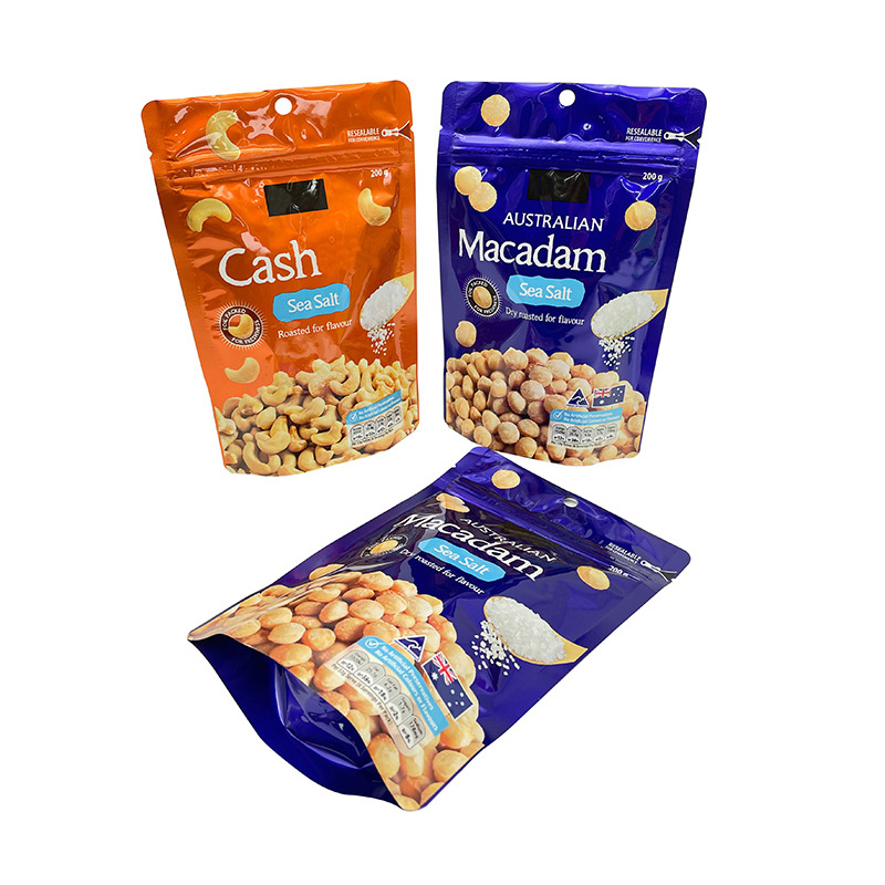 Food Packaging Aluminum Foil Bag with Zipper
