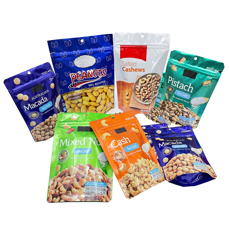 Food Packaging Aluminum Foil Bag with Zipper