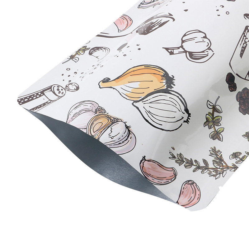 High Barrier Hot Fill Aluminum Foil Stand Up Packaging Pouch