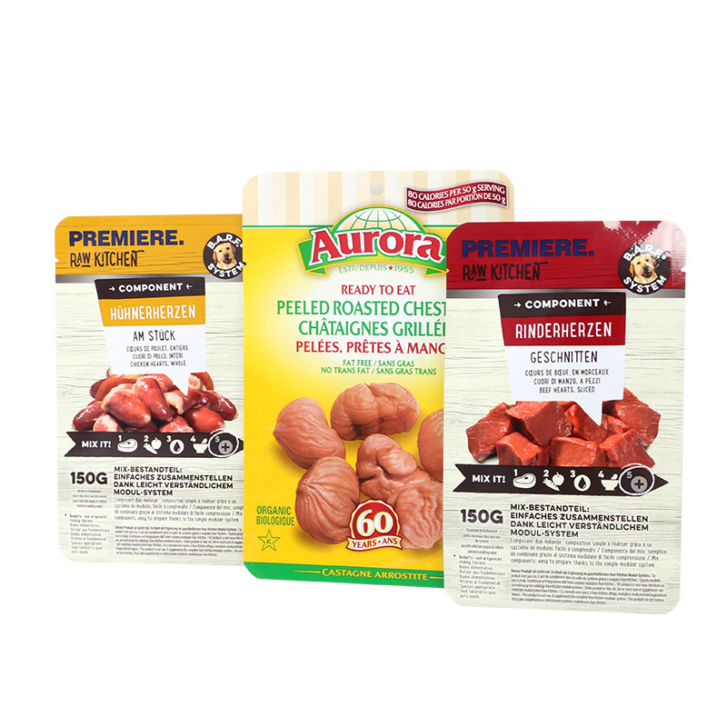 Custom Size Packaging Stand Up Retort Pouch
