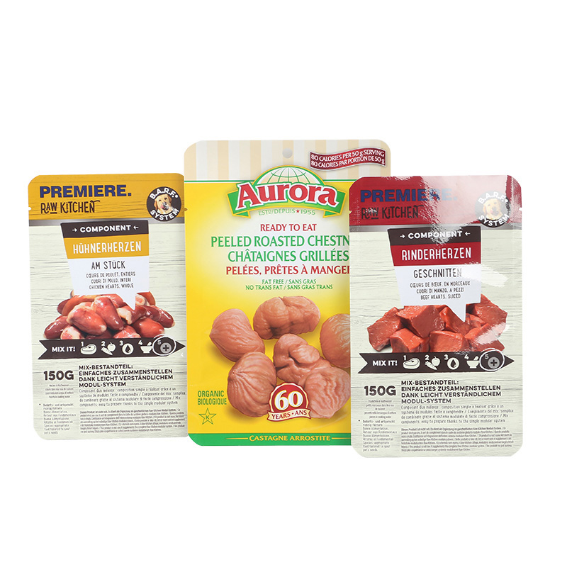 Custom Size Packaging Stand Up Retort Pouch