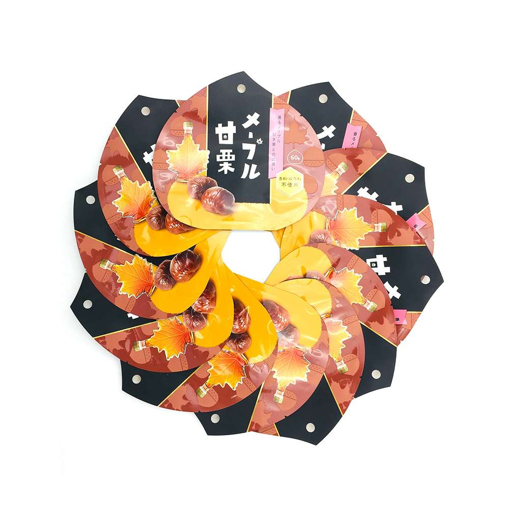 Custom Shaped Snack Package Retort Pouch