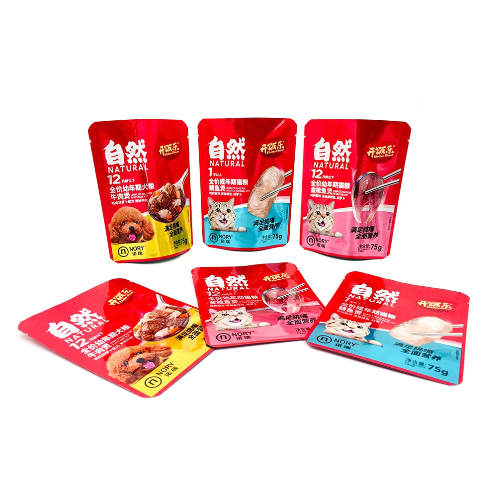 Stand up Zipper Colorful Retort No Leakage Pouch