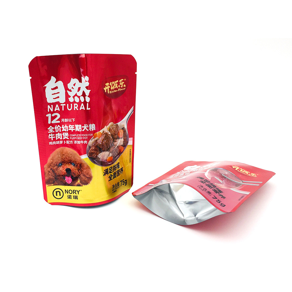 Stand up Zipper Colorful Retort No Leakage Pouch
