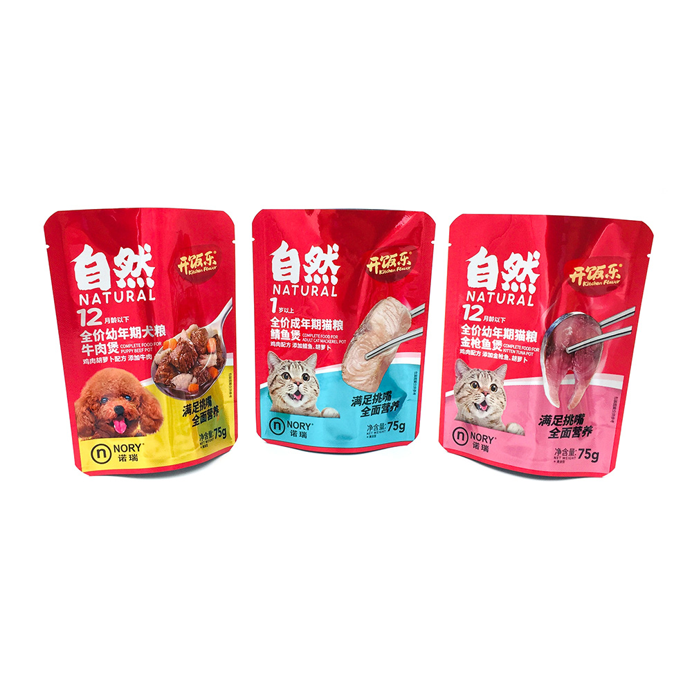 Stand up Zipper Colorful Retort No Leakage Pouch