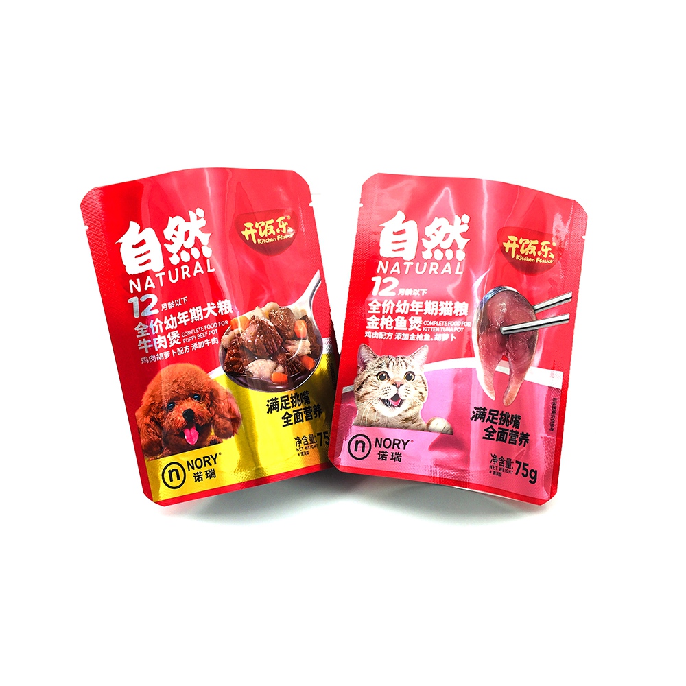 Stand up Zipper Colorful Retort No Leakage Pouch
