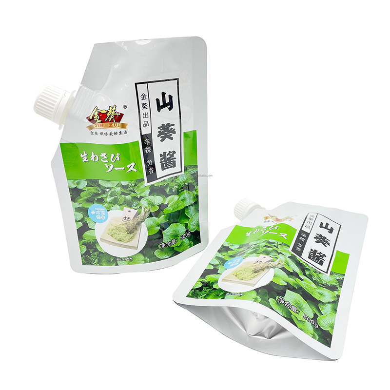 Wasabi Packaging Standup Pouch with Spout