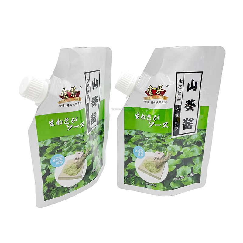 Wasabi Packaging Standup Pouch with Spout