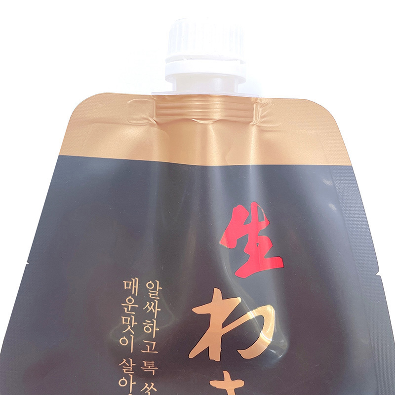 Customized Printing Sauce Packaging Spout Pouch