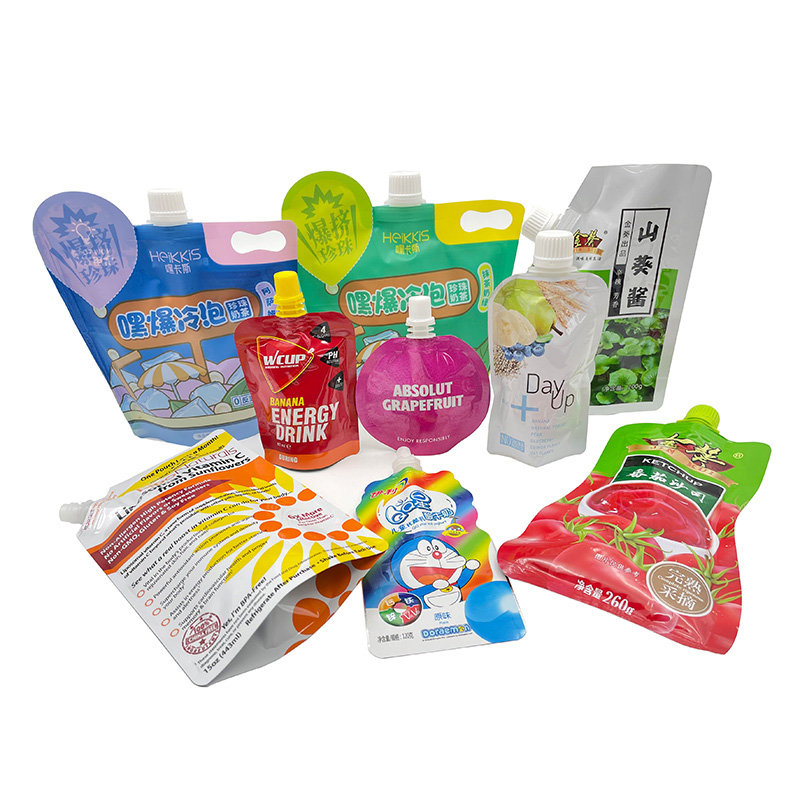 Juice Spout Pouch with Nozzle