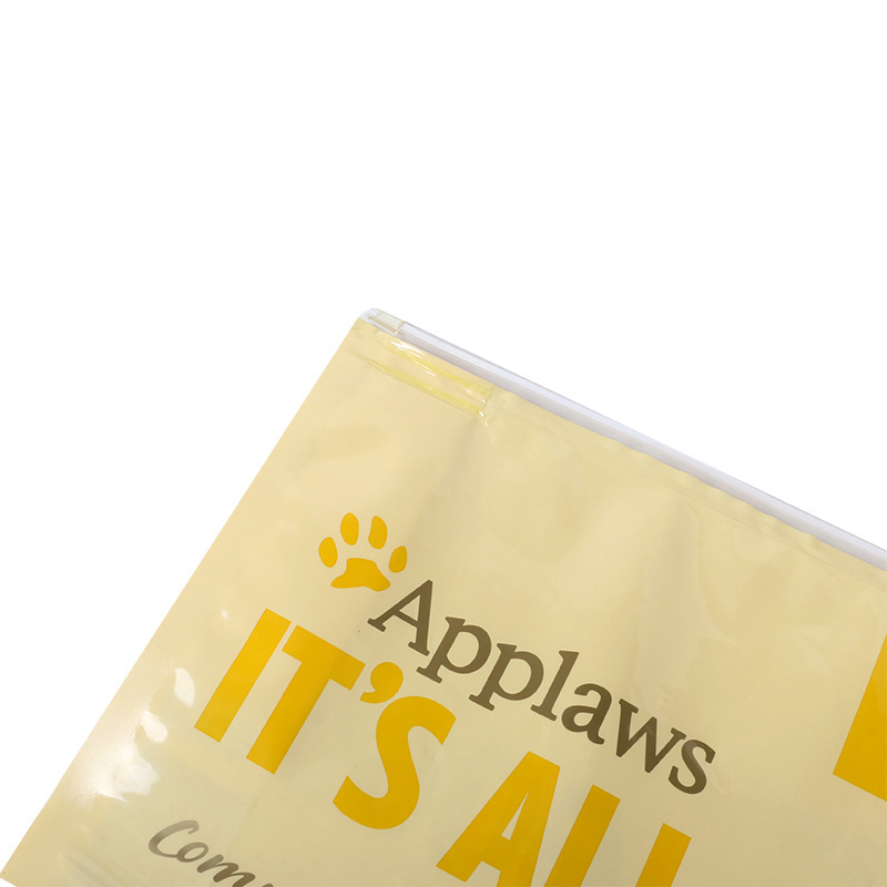 Custom 15kg Dog Food Packaging Quad Seal Pouch