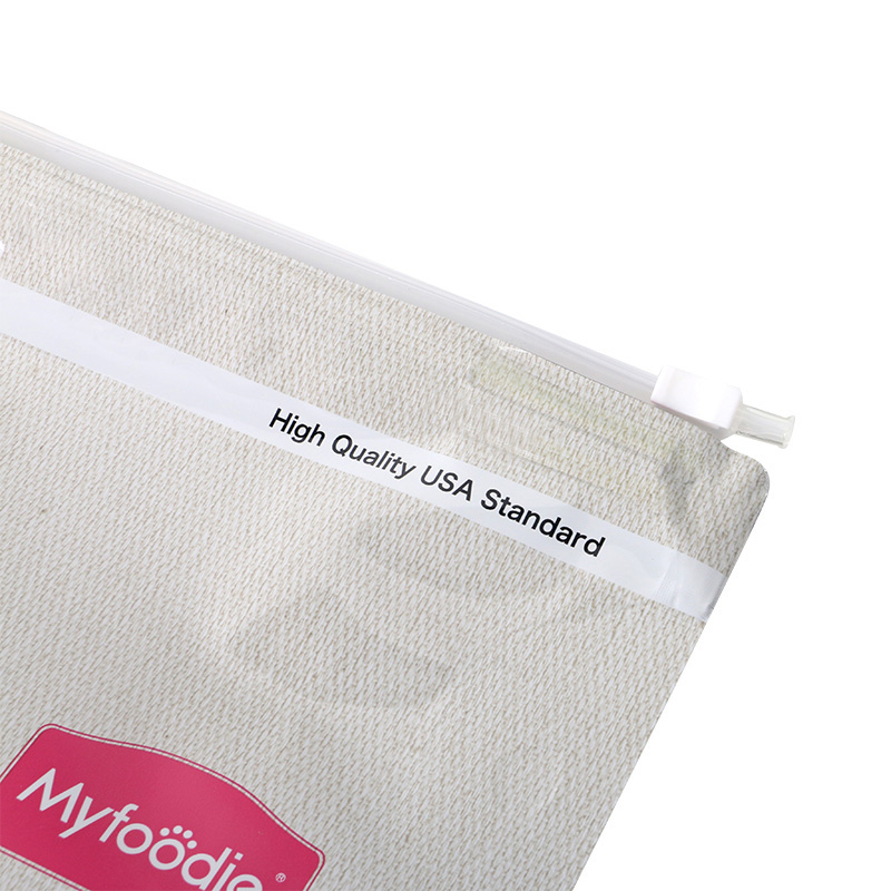 10kg Pet Food Fiat Bottom Pouch with Slider Zipper