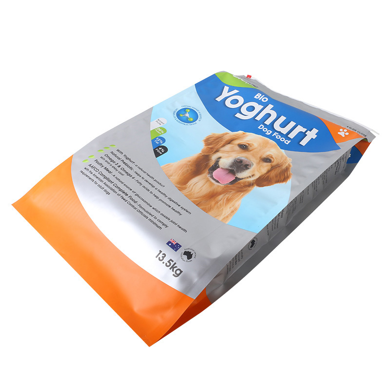 13.5kg Slider Zipper Packaging Pet Food Bags