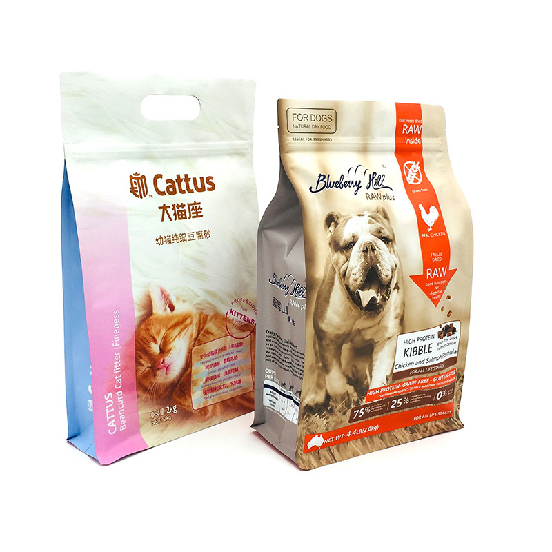 Custom Printing High Barrier Flat Bottom Pouch