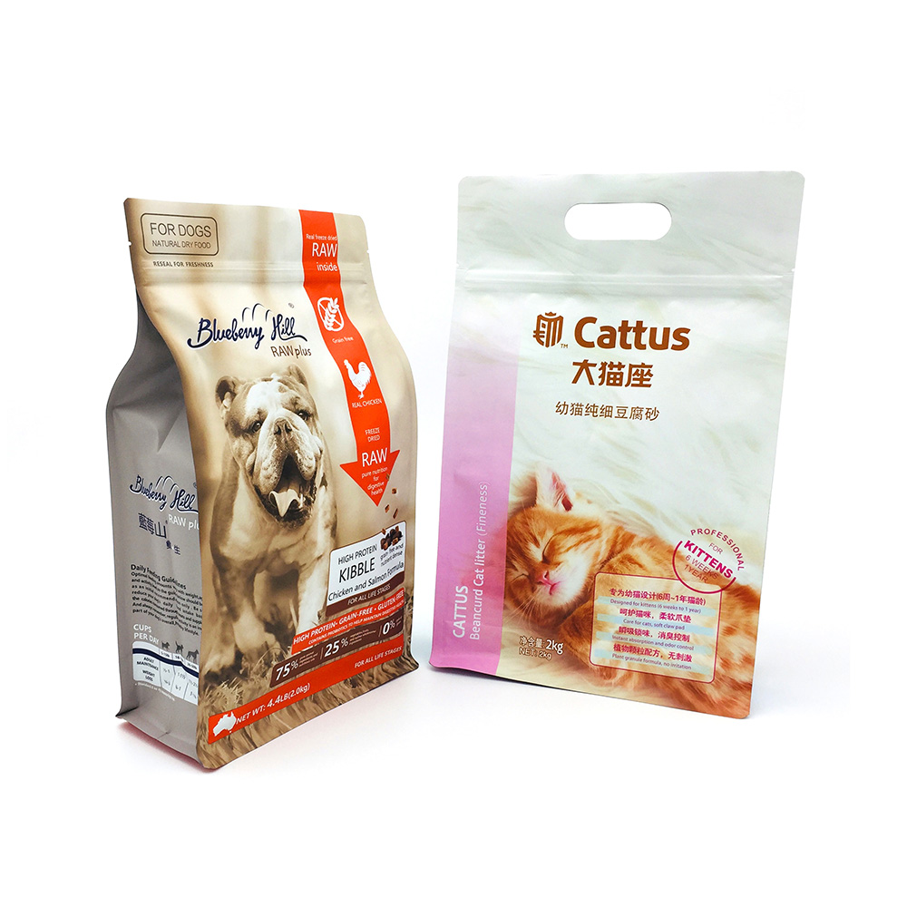Custom Printing High Barrier Flat Bottom Pouch
