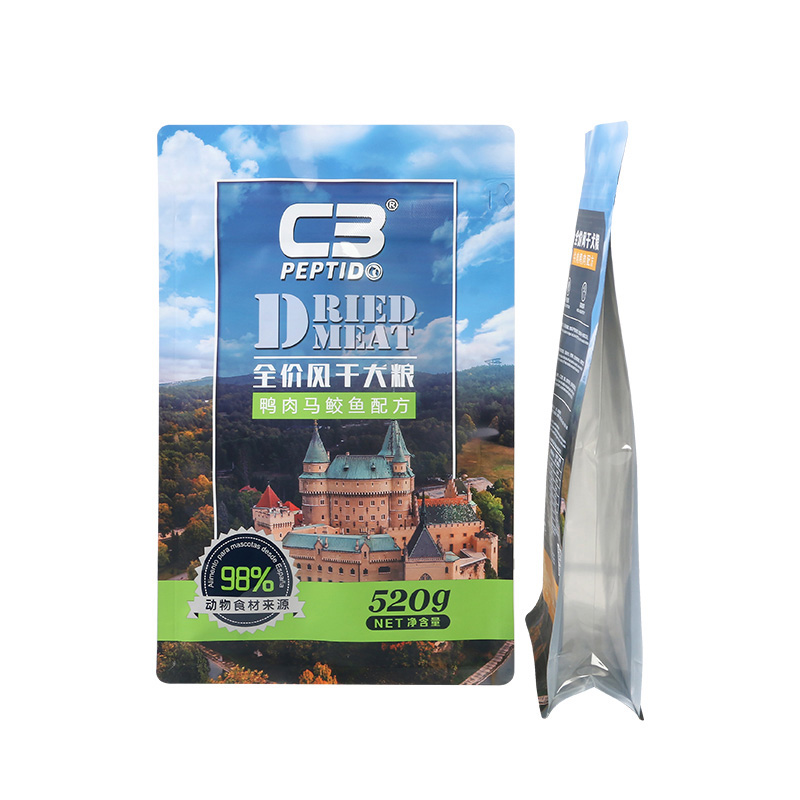Custom Dog Food Stand up Pouch with Ziplock