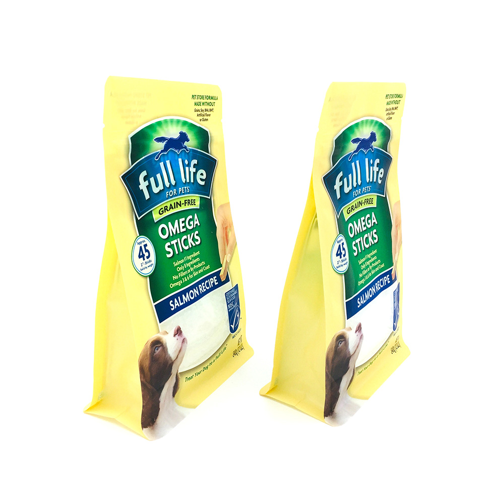 Aluminum Foil Ziplock Pouch with Flat Bottom