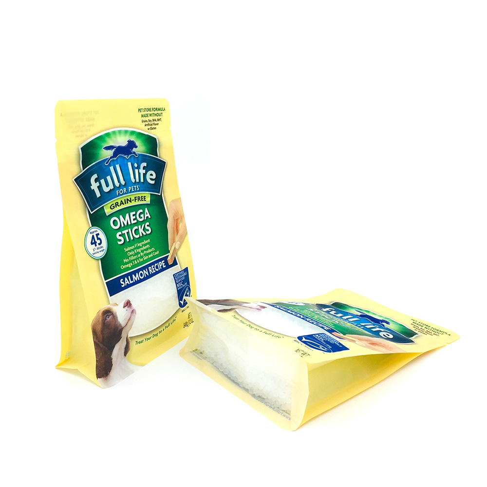 Aluminum Foil Ziplock Pouch with Flat Bottom