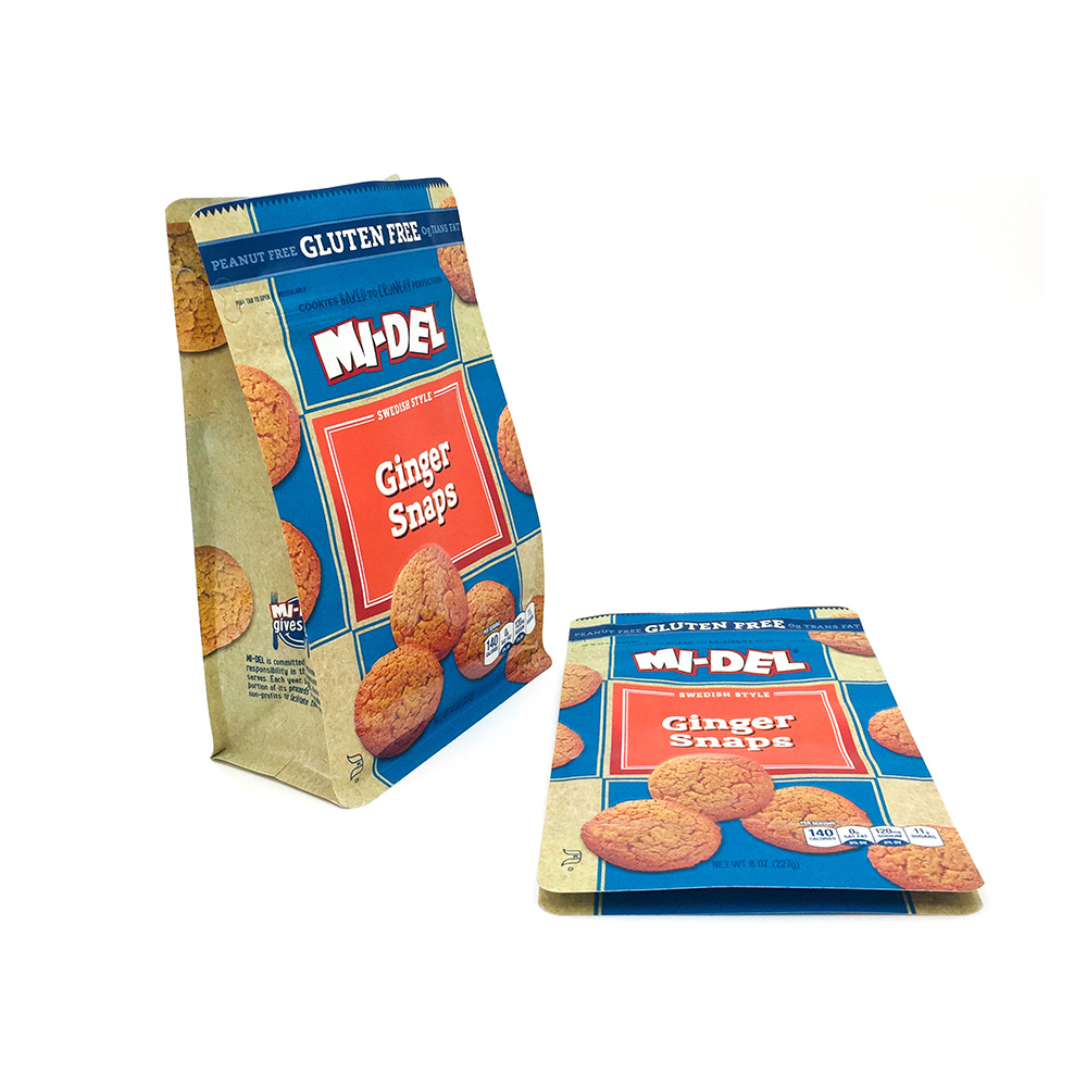 Side Gusset Stand Up Cookies Packaging Pouch