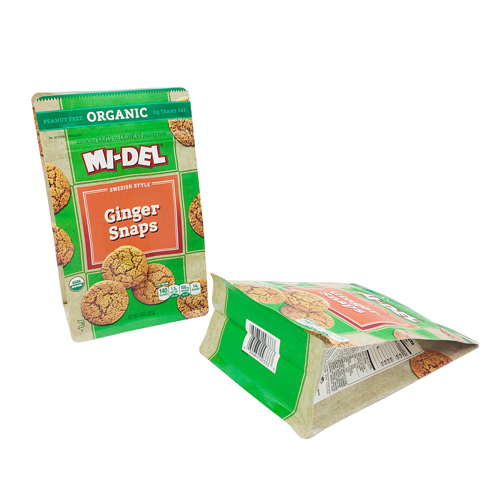 Side Gusset Stand Up Cookies Packaging Pouch