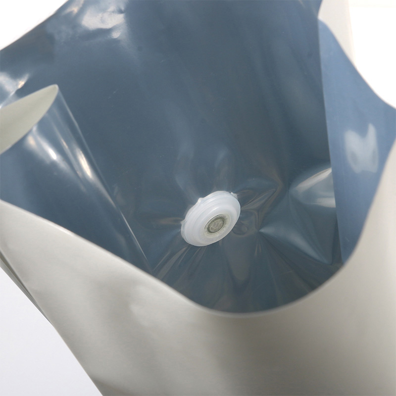 Coffee Bean Side Gusset Packaging Pouch with Valve