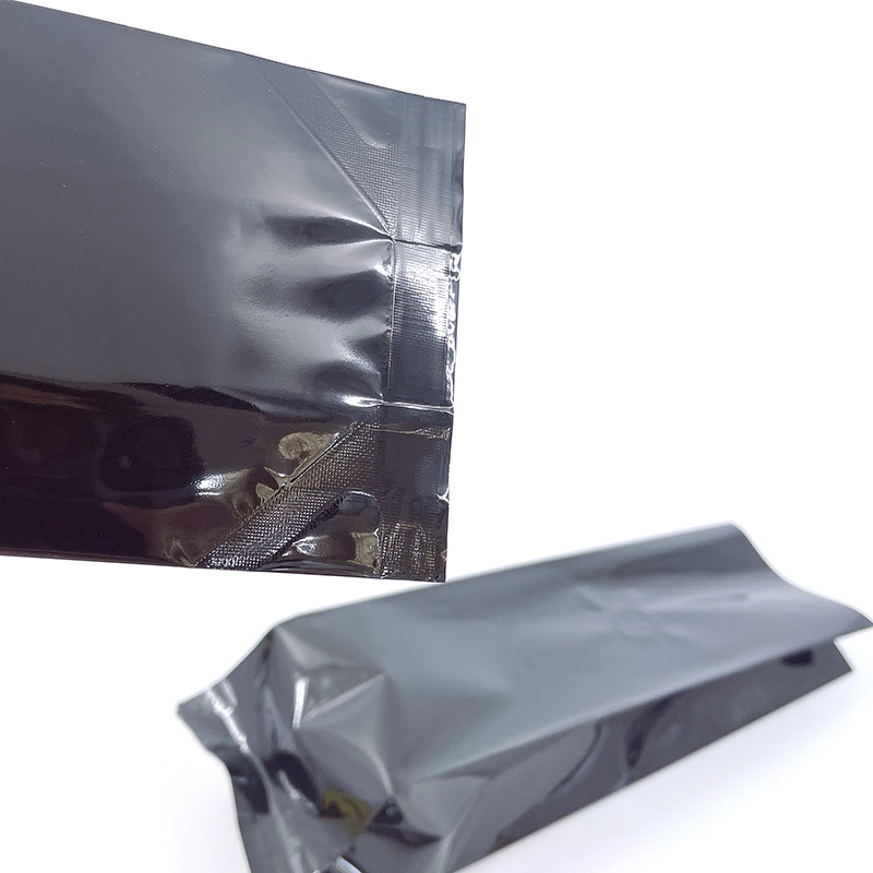 Aluminum Foil Side Gusset Flat Bottom Pouch