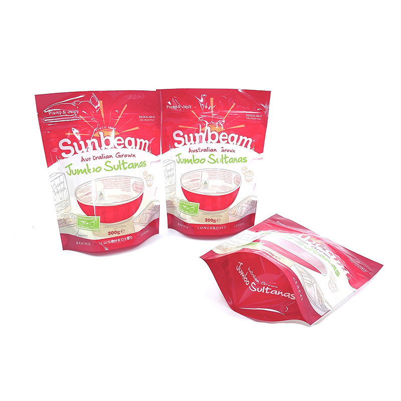 Plastic Packaging Stand Up High Barrier Doypack with Zipper