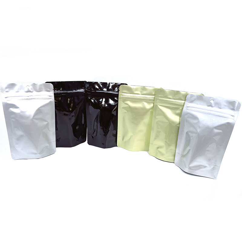 High Barrier Custom Aluminum Foil Ziplock Doypack