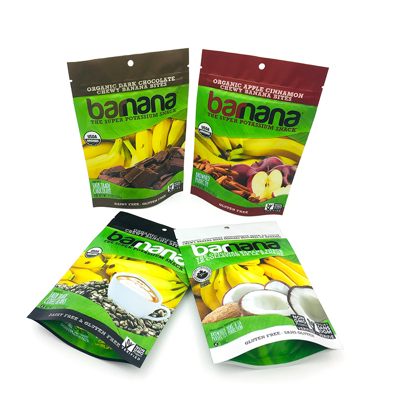 Custom Stand Up Ziplock Plastic Mylar Doypack