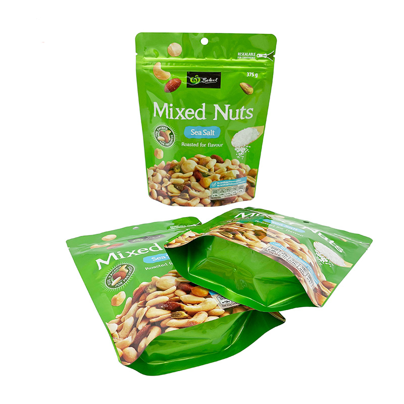 Customized Stand up Nut Food Packaging Doypack