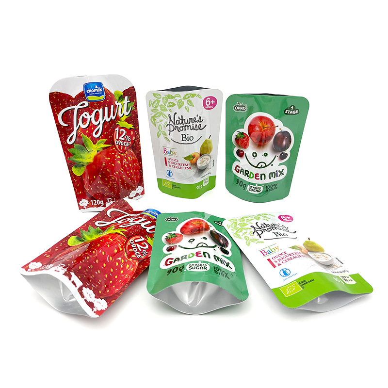 Snack Plastic Packaging Ziplock Doypack
