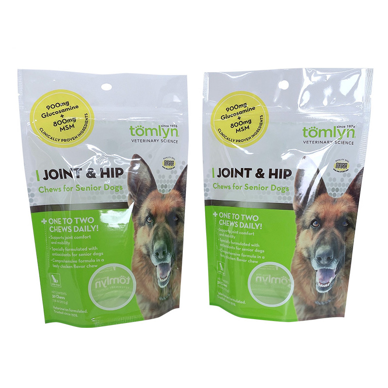 Stand Up Barrier Pouches with Resealable Zipper