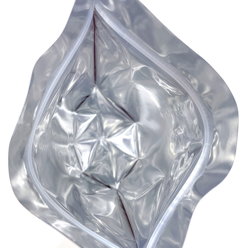 Stand Up Barrier Pouches with Resealable Zipper