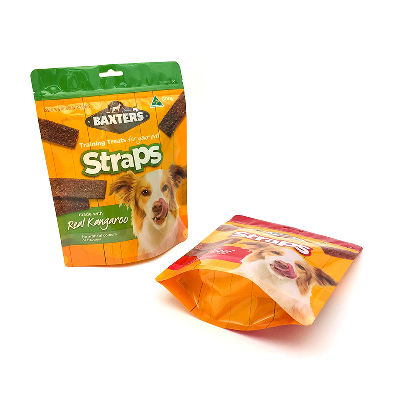 Dog Treats Stand Up Food Pouches
