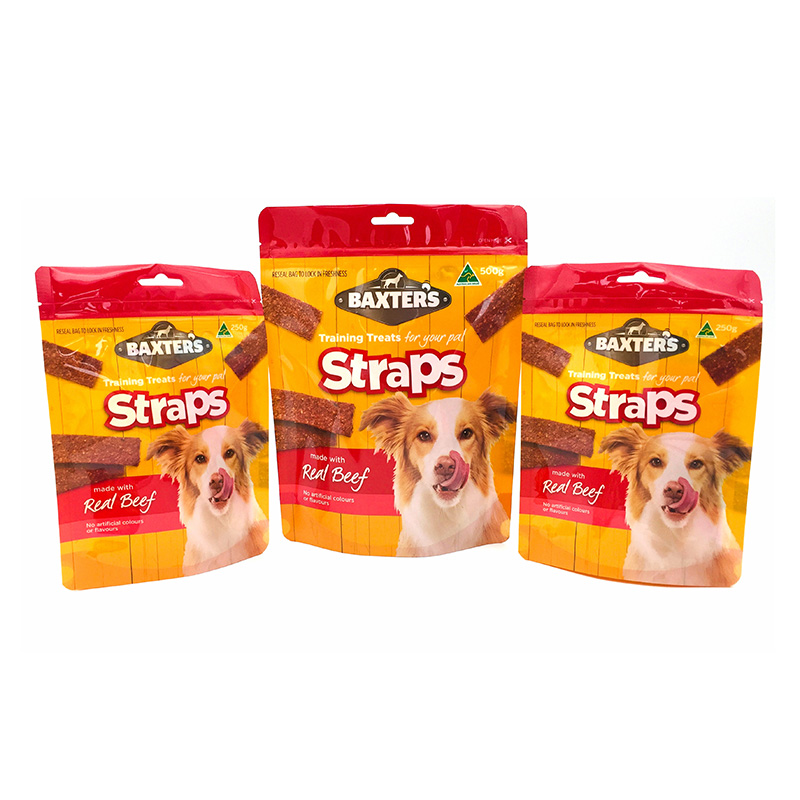 Dog Treats Stand Up Food Pouches