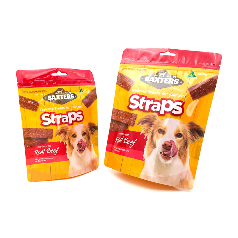 Dog Treats Stand Up Food Pouches