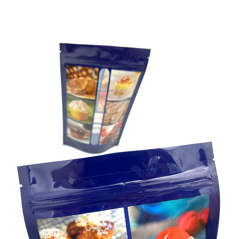 Stand Up Resealable Pouch Bags for Food