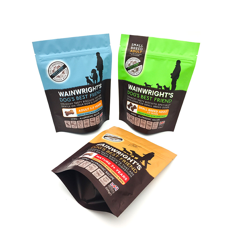 Zipper Press Lock Pet Food Seal Bags
