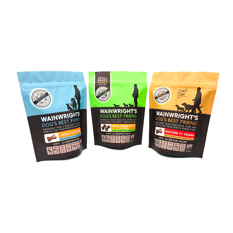 Zipper Press Lock Pet Food Seal Bags