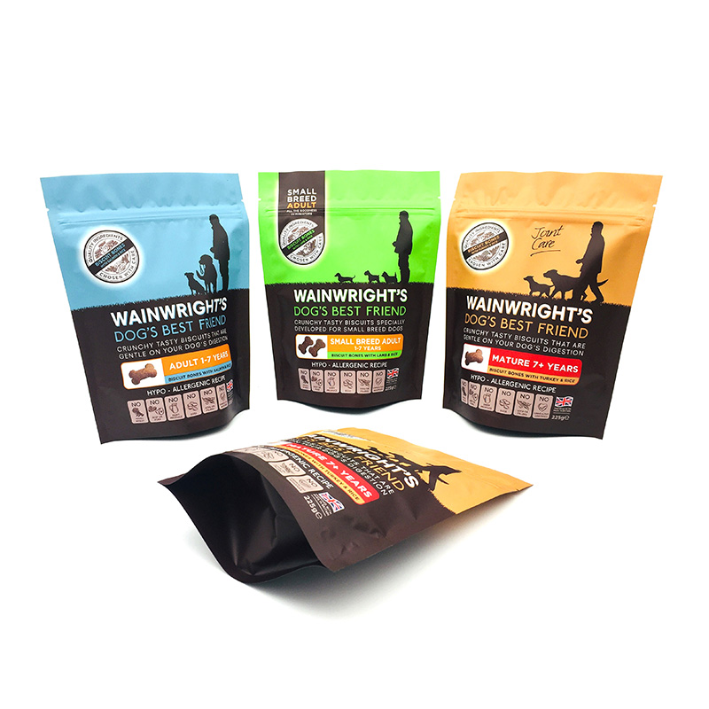Zipper Press Lock Pet Food Seal Bags