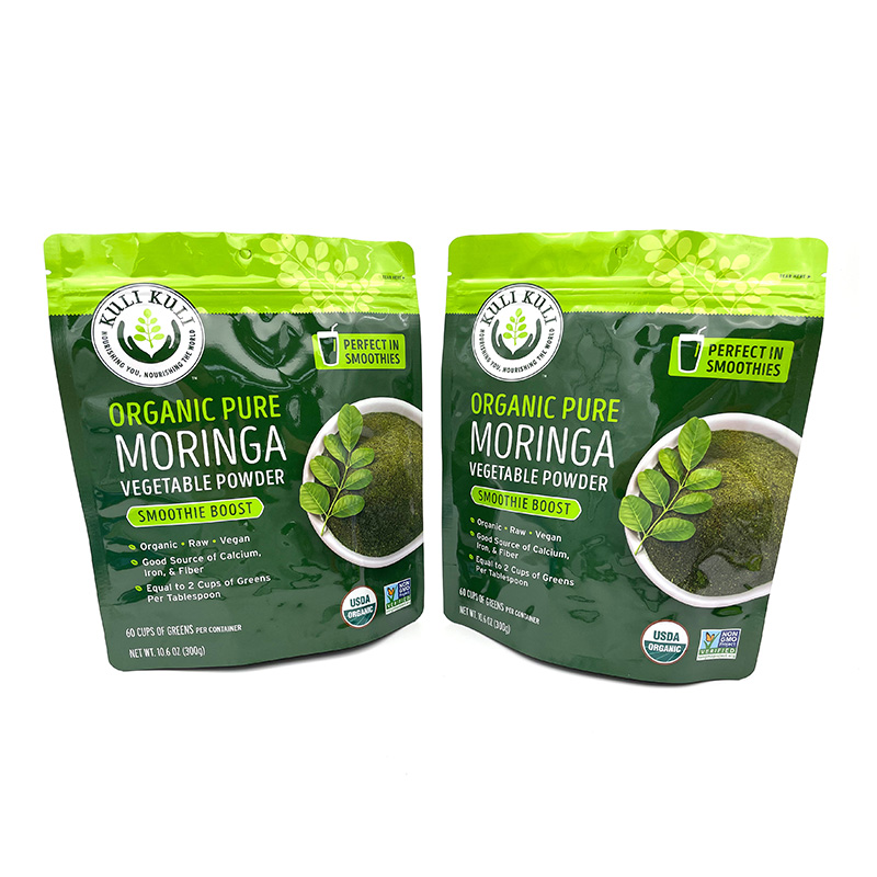 Custom Stand Up Pouches with Vacuum Zipper