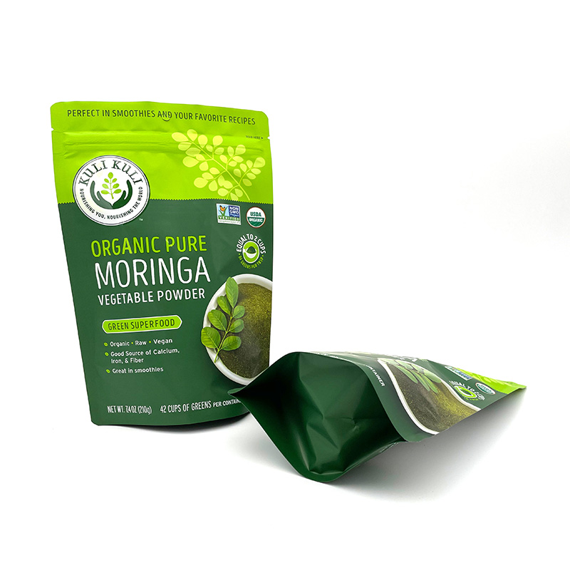 Custom Stand Up Pouches with Vacuum Zipper