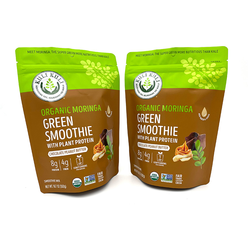 Custom Stand Up Pouches with Vacuum Zipper