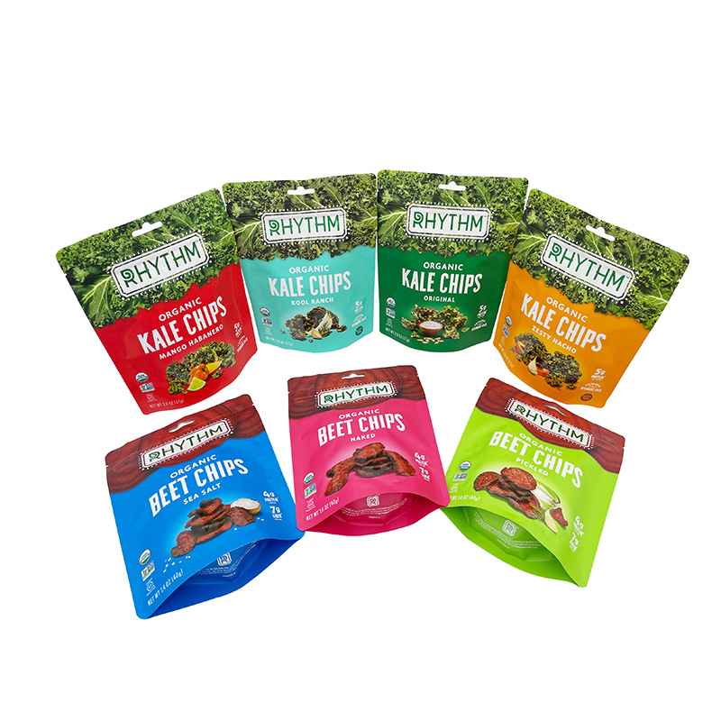 Snack Package Recyclable Stand Up Pouches