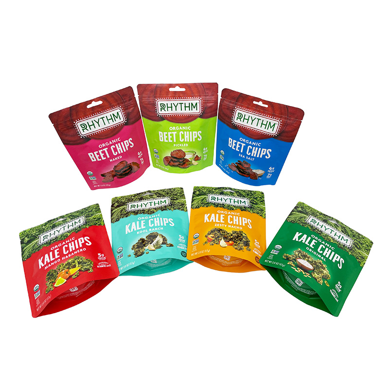 Snack Package Recyclable Stand Up Pouches